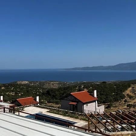 Panoramic View Eagean Stone House Villa *