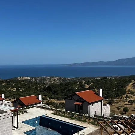 Panoramic View Eagean Stone House *