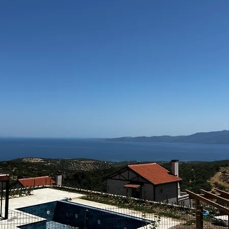 Panoramic View Eagean Stone House Ayvacik (Canakkale)