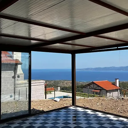 Villa Panoramic View Eagean Stone House *